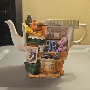 Clarks Ceramic Teapot